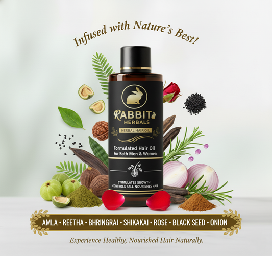 Garuda Rabbit Herbal Hair Oil β 100% Stronger, Healthier Growth