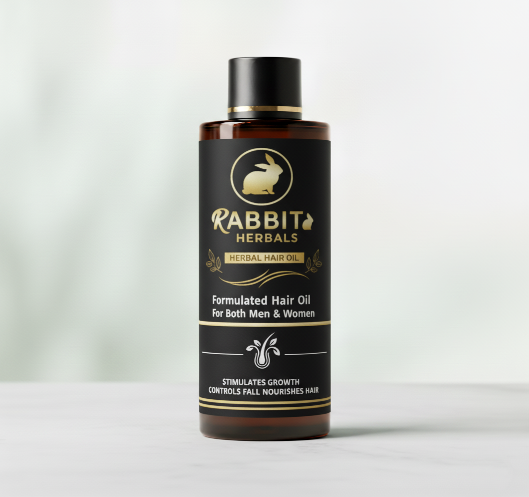 Rabbit Herbal Hair Oil β 100% Stronger, Healthier Growth