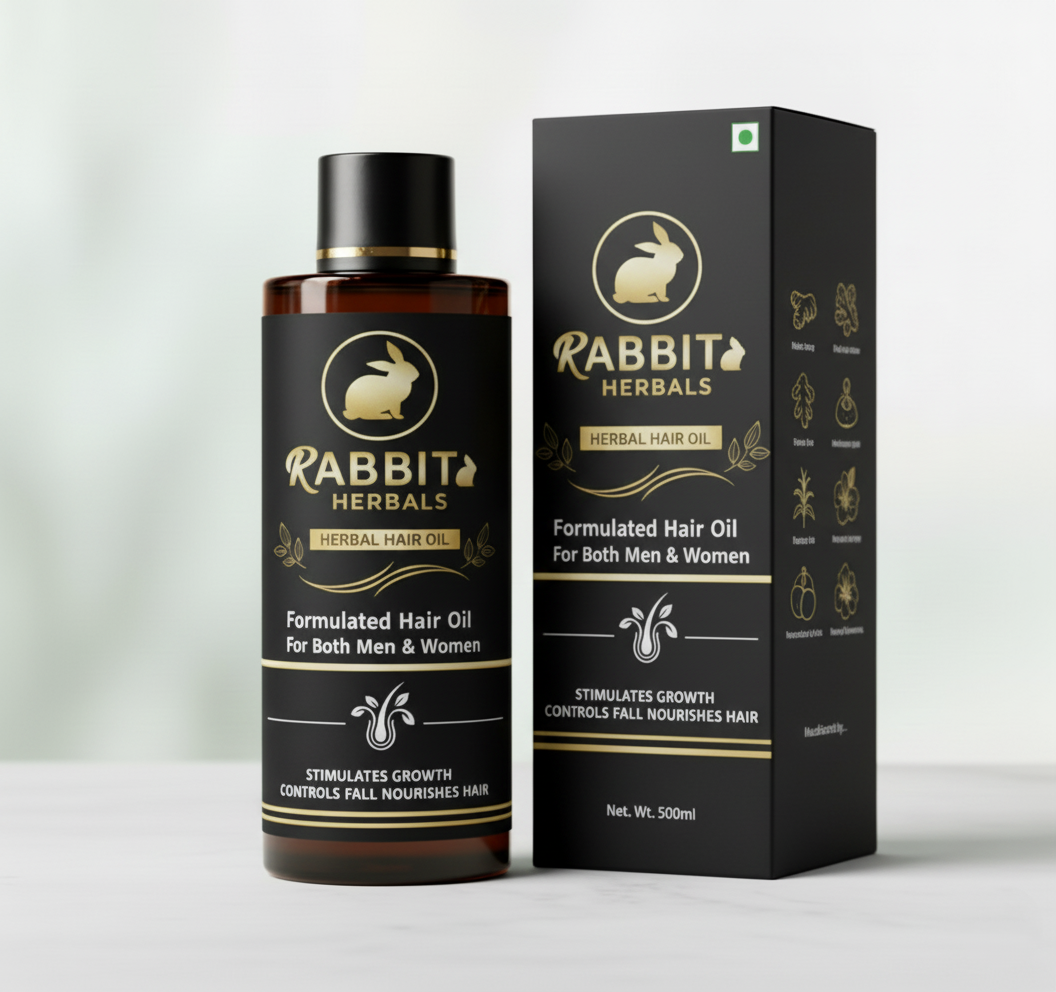 Rabbit blood hair oil 🐰 
Free shipping 📦 📦 
All hair problems solution