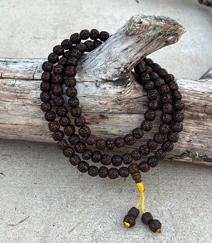 Black Rudraksha mala